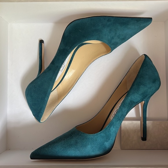 NEW! Jimmy Choo Suede Heels main image 2